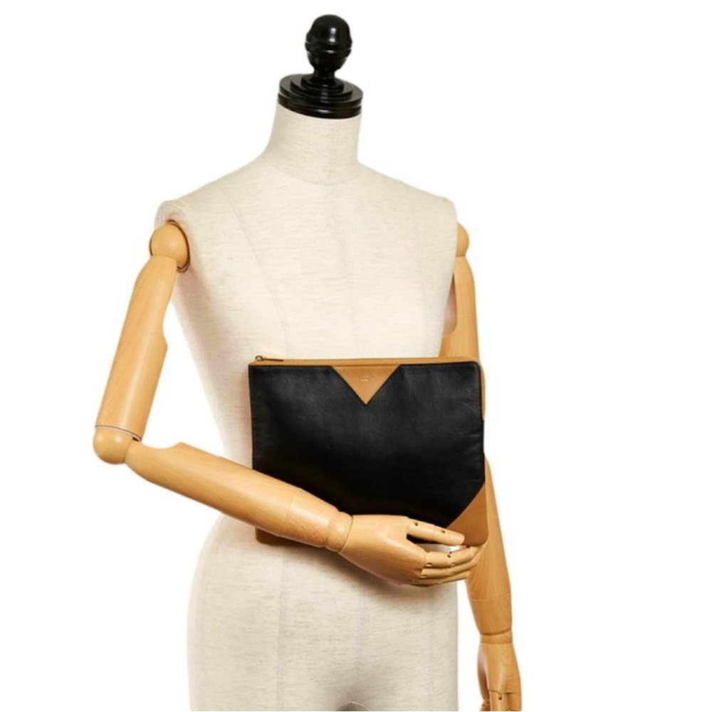 New in box never used Celine Macadam colorblock clutch - Picture 2 of 10